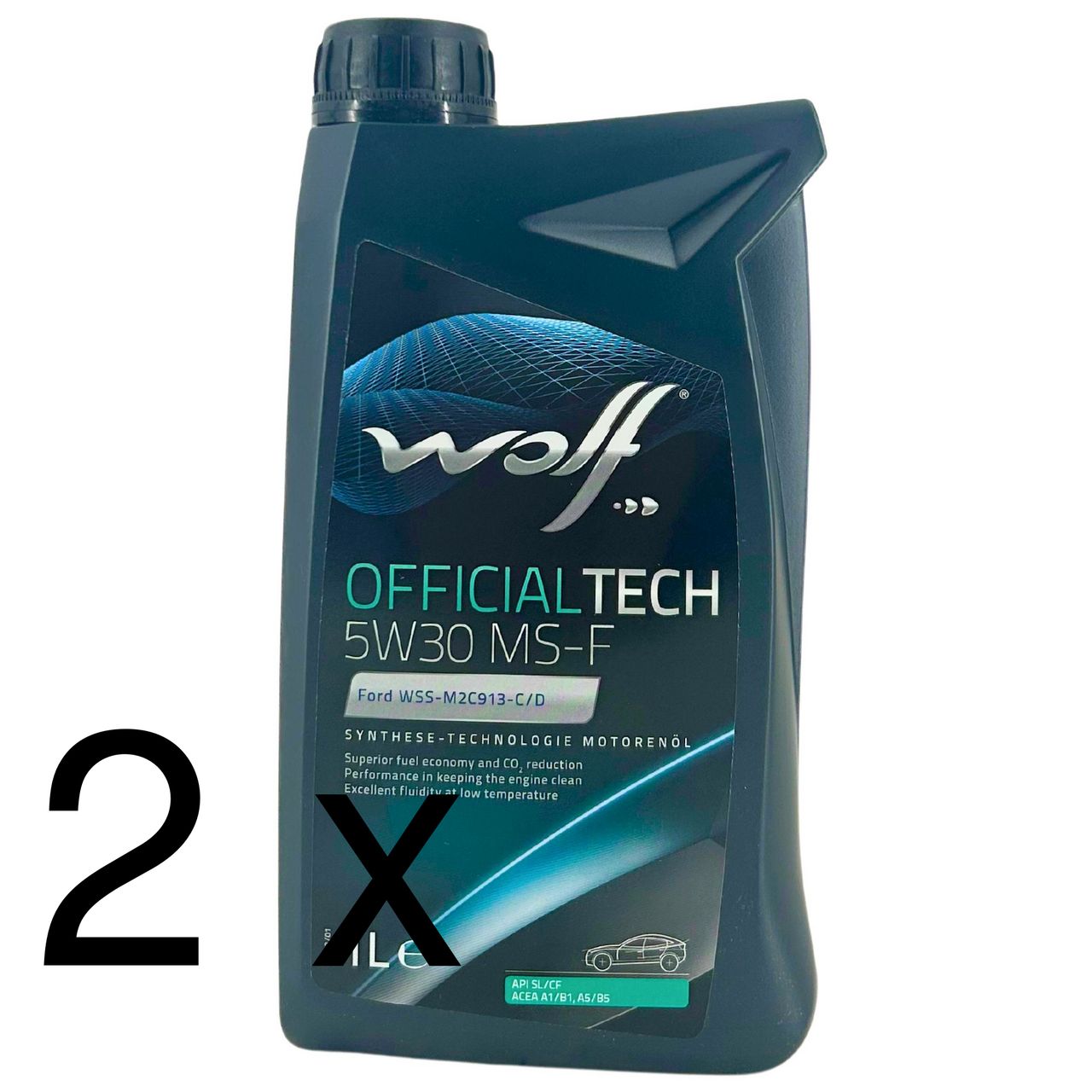 Wolf OfficialTech 5W-30 MS-F 2x1 Liter
