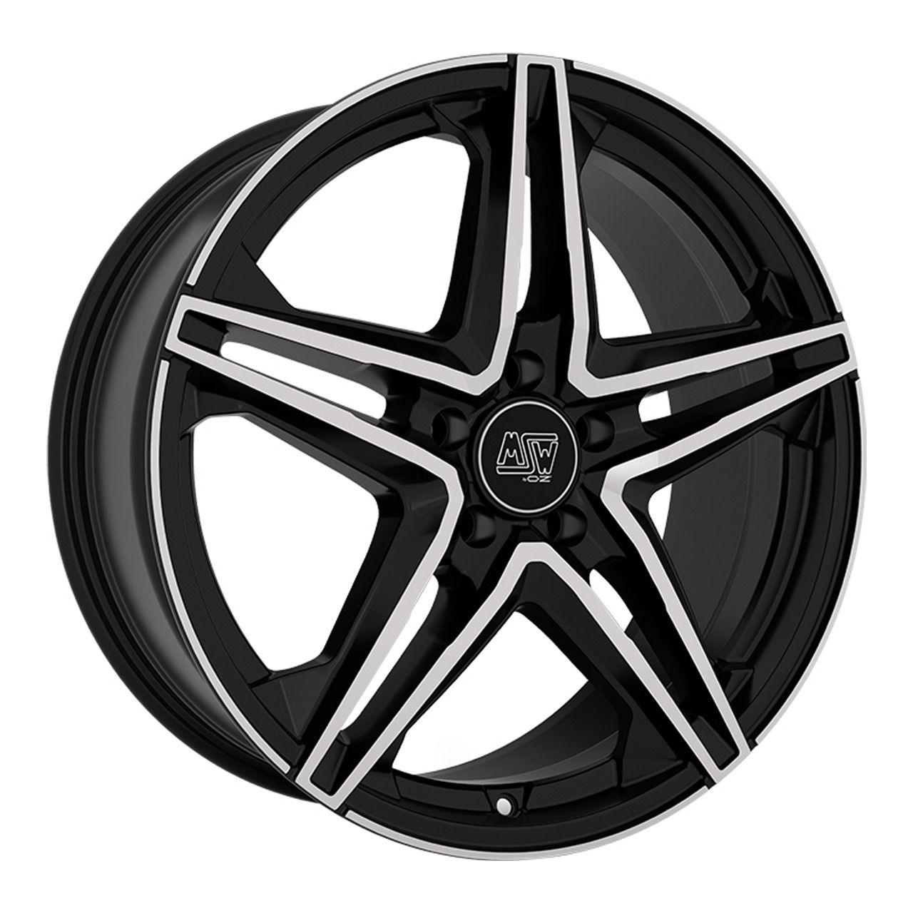 MSW (OZ) MSW 31 gloss black full polished 7.5Jx19 5x112 ET32
