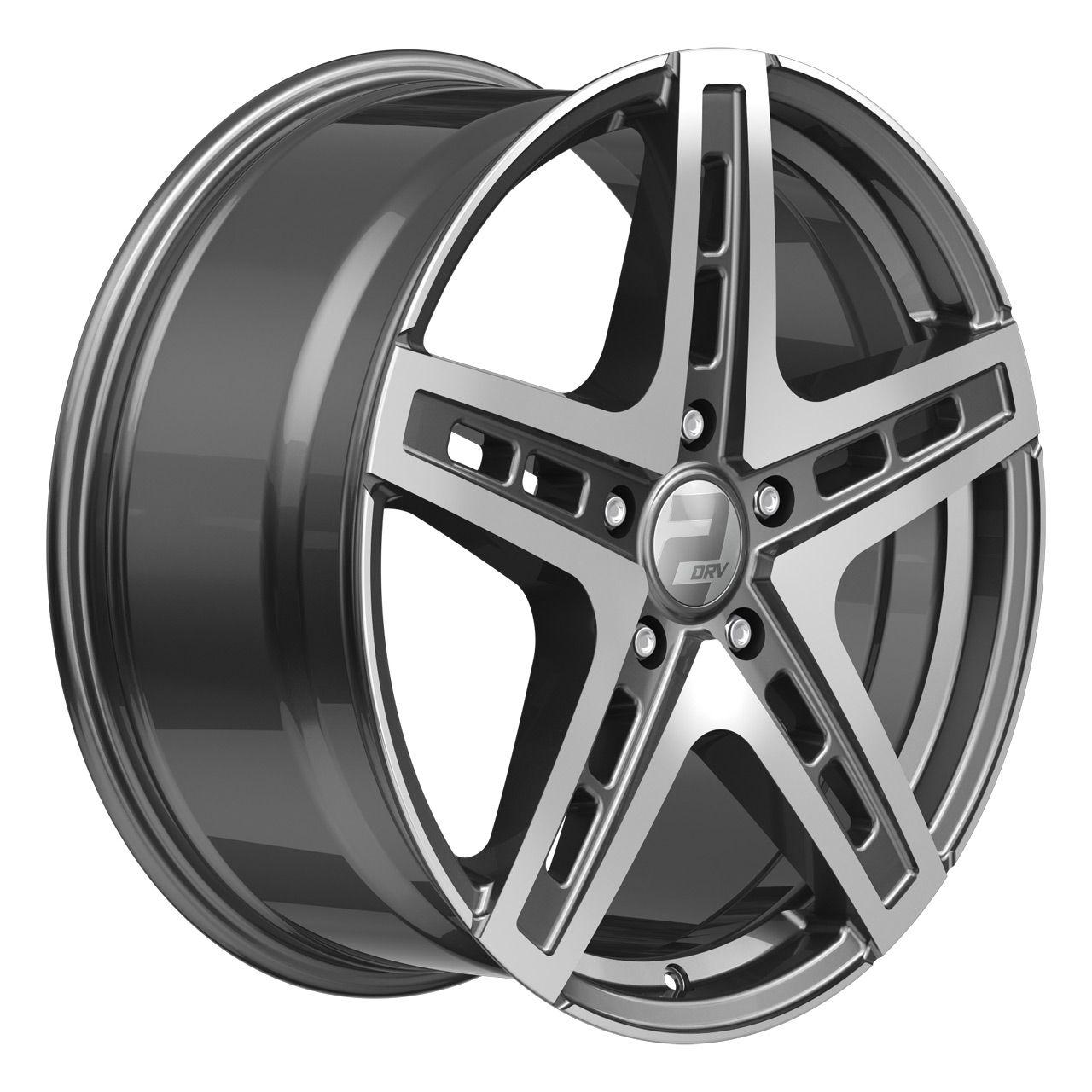 WHEELWORLD-2DRV WH38 daytona grey full machined 9.5Jx22 5x108 ET40