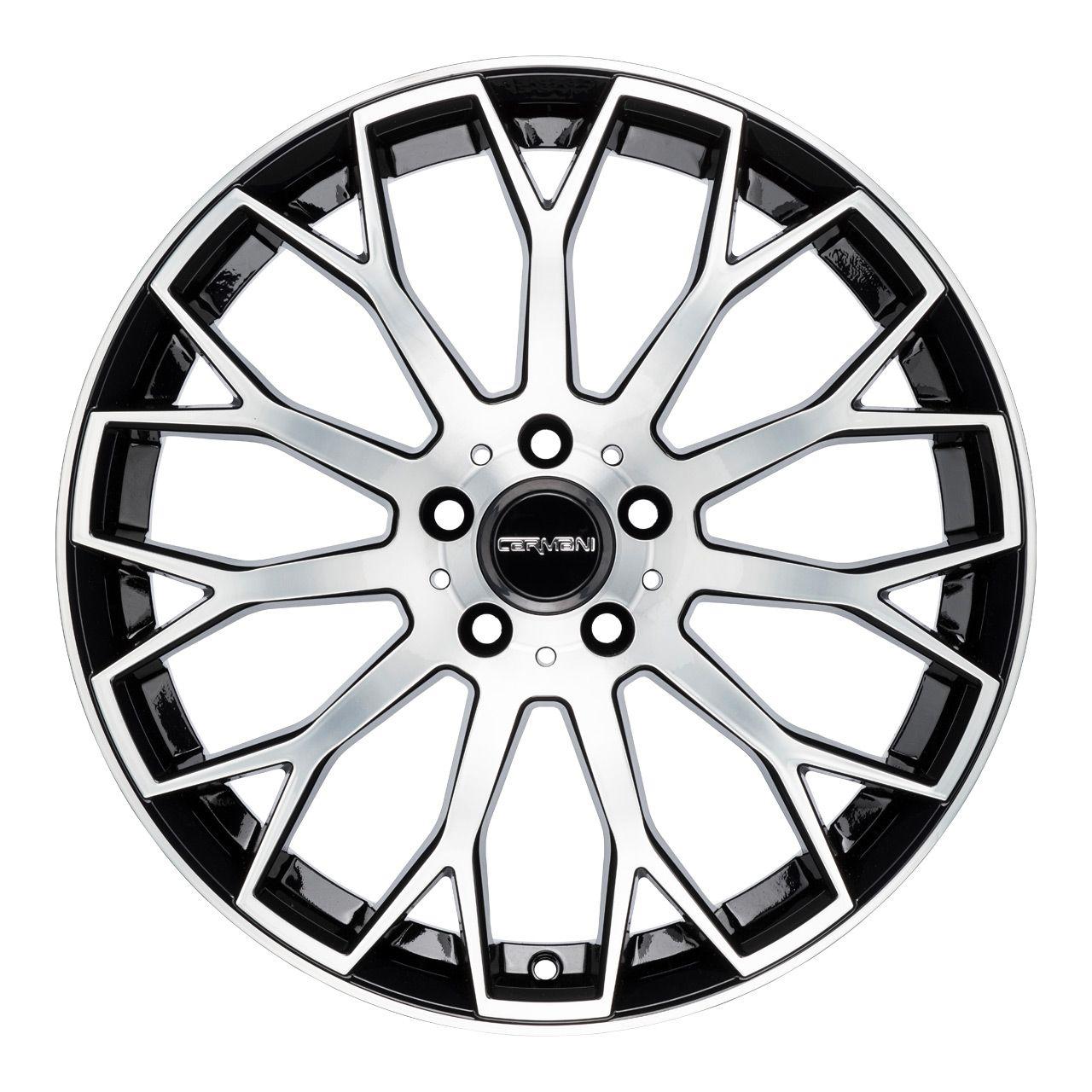 CARMANI 22 FRANZ black polish 8.0Jx19 5x112 ET43