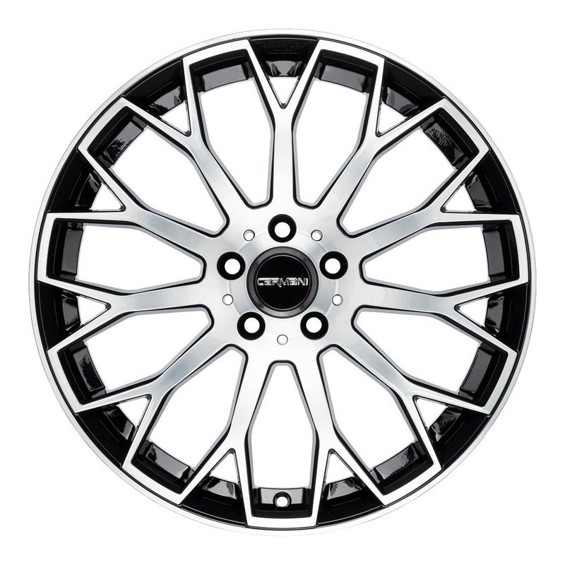 CARMANI 22 FRANZ black polish 8.0Jx19 5x112 ET43