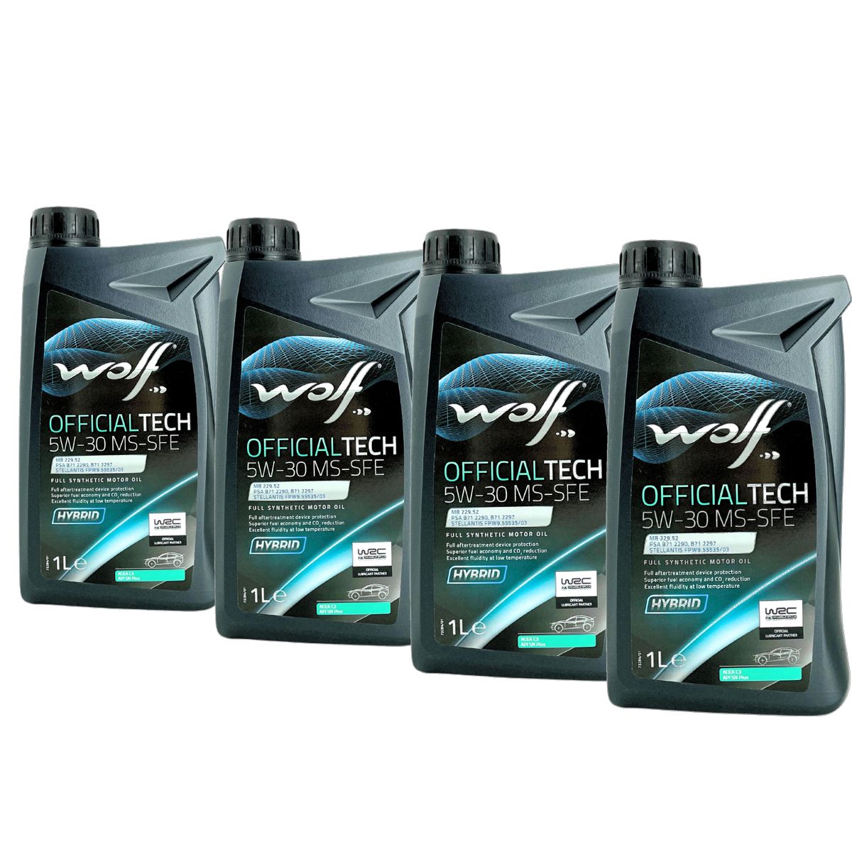 Wolf OfficialTech 5W-30 MS-SFE 4x1 Liter