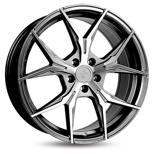 KESKIN WHEELS KT19 ANGEL palladium front polished 8.5Jx19 5x112 ET45