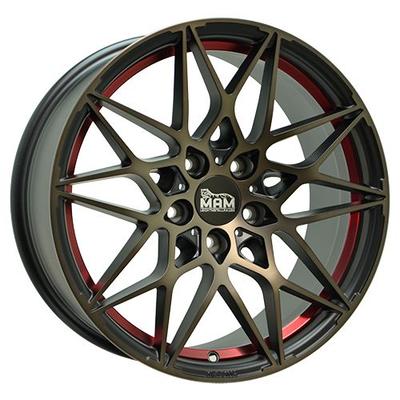 MAM WHEELS MAM B2 bronze red inside 8.5Jx19 5x112 ET45