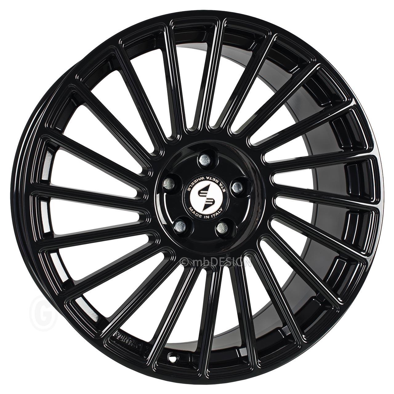 ETABETA VENTI-R black shiny 7.5Jx18 5x100 ET38