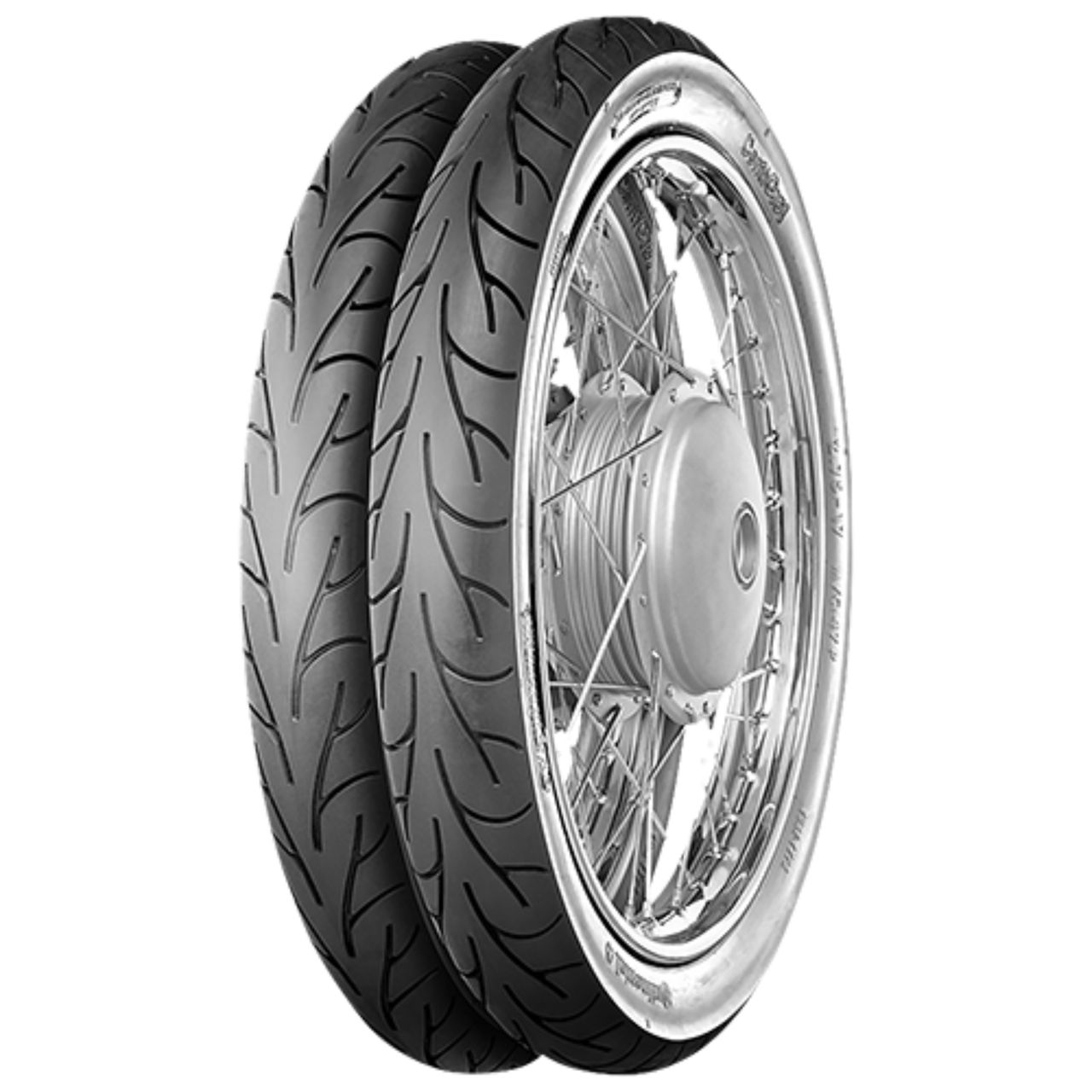 CONTINENTAL 130/70 - 17 M/C TL 62H CONTIGO!