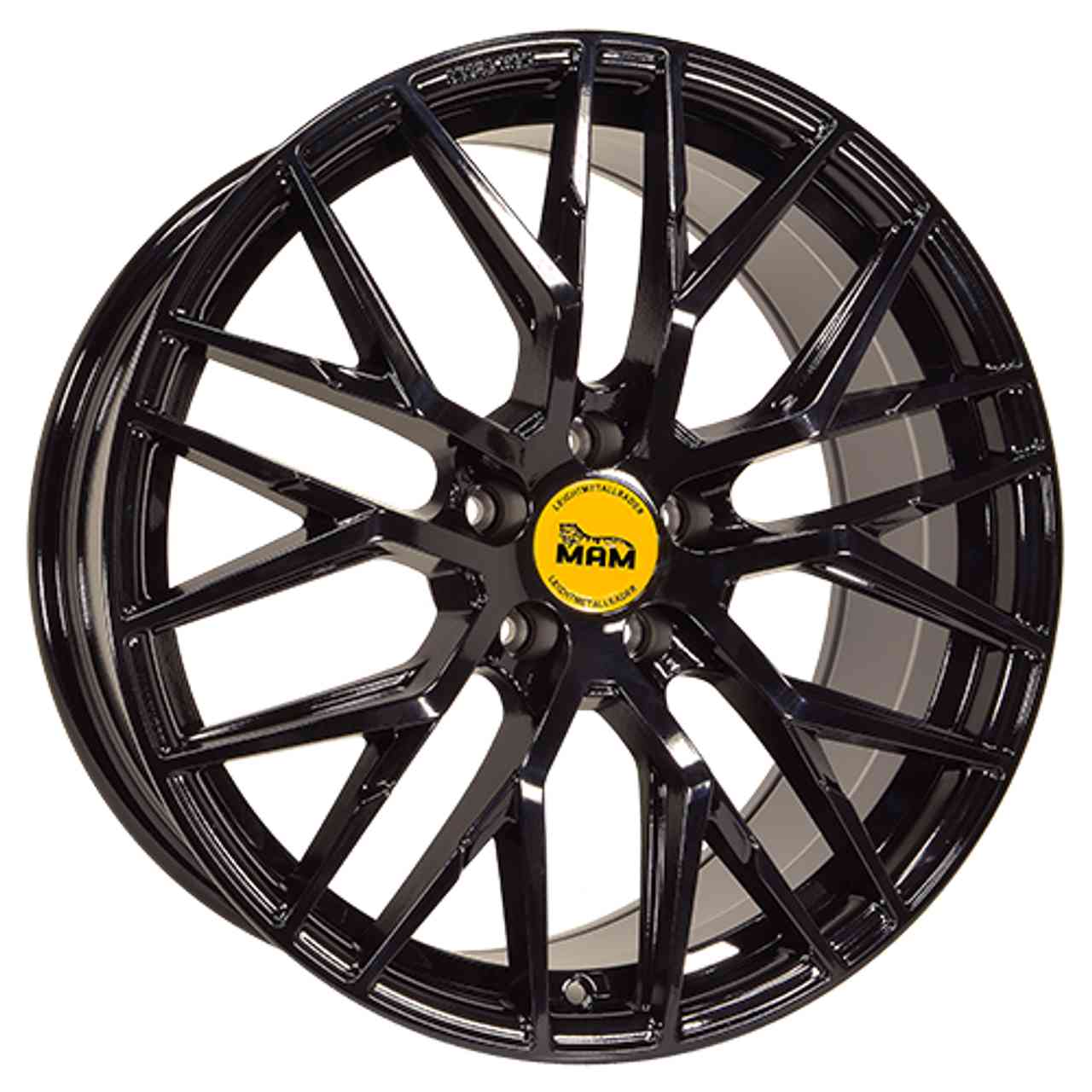 MAM MAM RS4 black painted 8.0Jx18 5x108 ET45