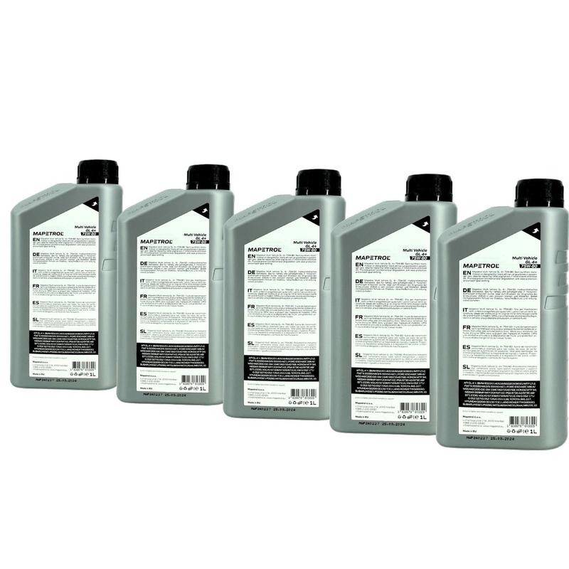 Mapetrol Multi Vehicle GL 4+ 75W-80 5x1 Liter