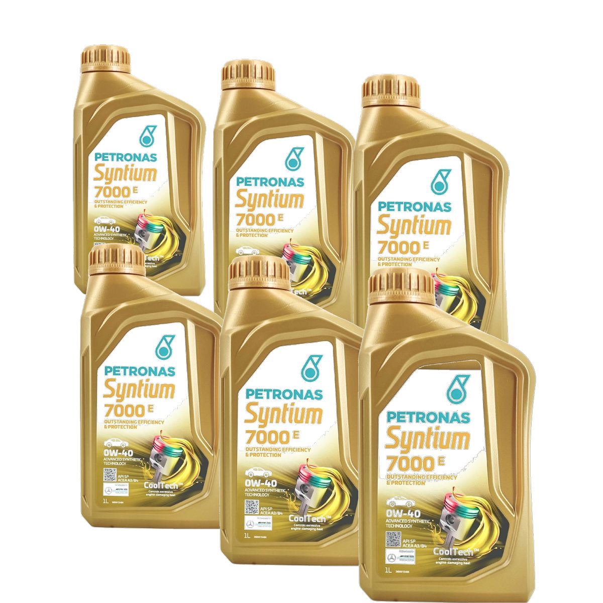 Petronas Syntium 7000 E 0W-40 SP 6x1 Liter