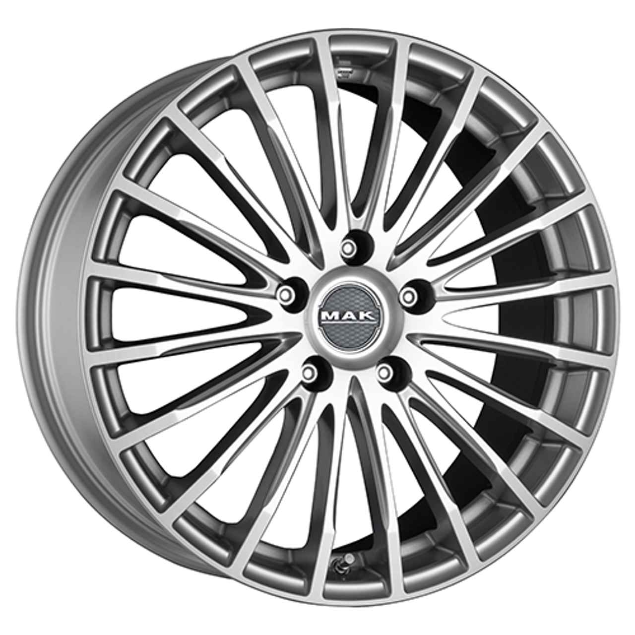 MAK FATALE silver 7.5Jx17 5x112 ET43
