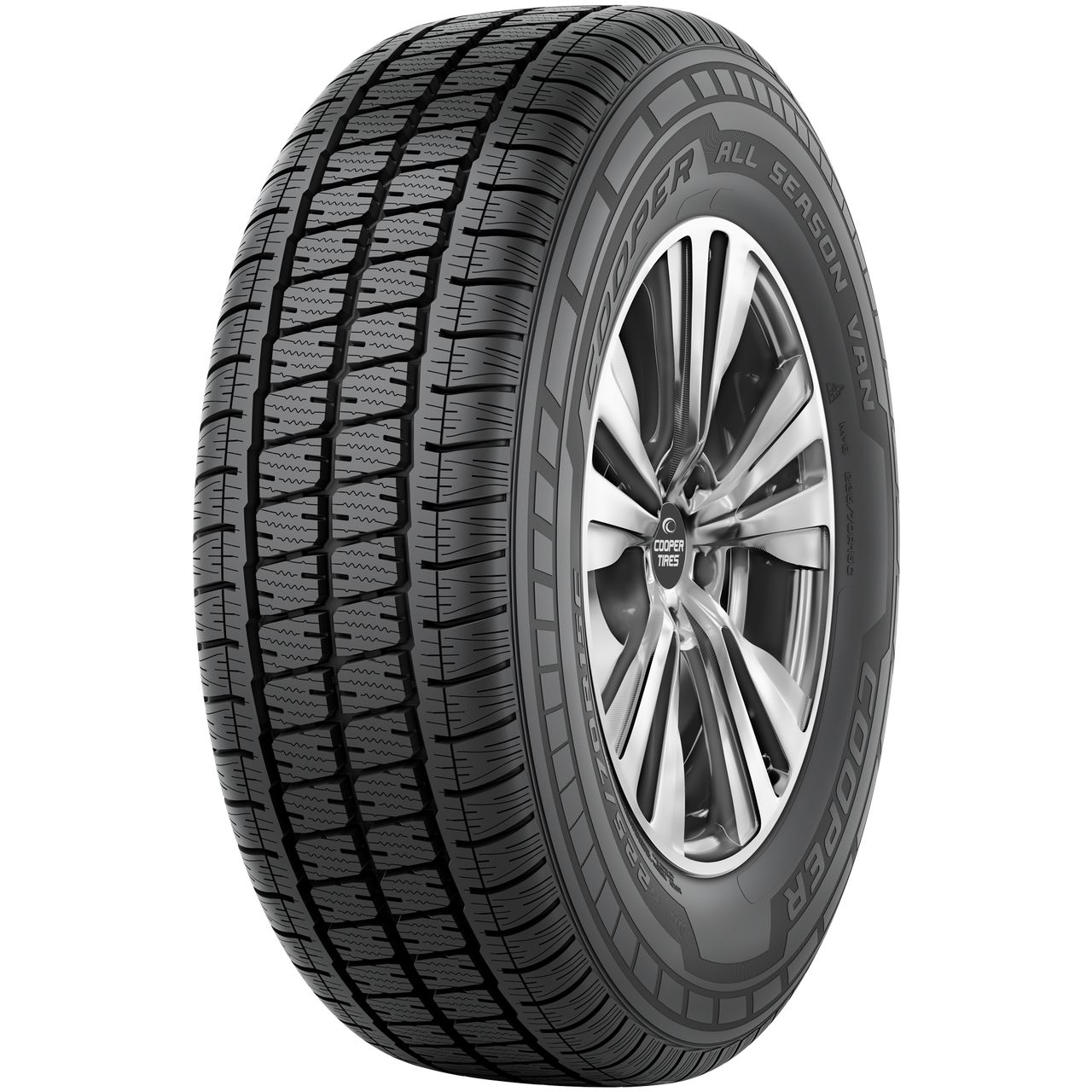 COOPER COOPER ALL SEASON VAN (EVR) 225/75R16C 121R (EVR) BLK
