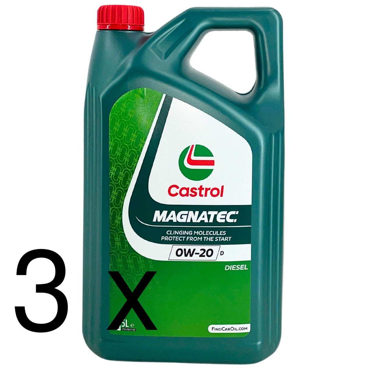 Castrol Magnatec Diesel 0W-20 3x5 Liter Castrol Magnatec Diesel 0W-20 3x5 Liter