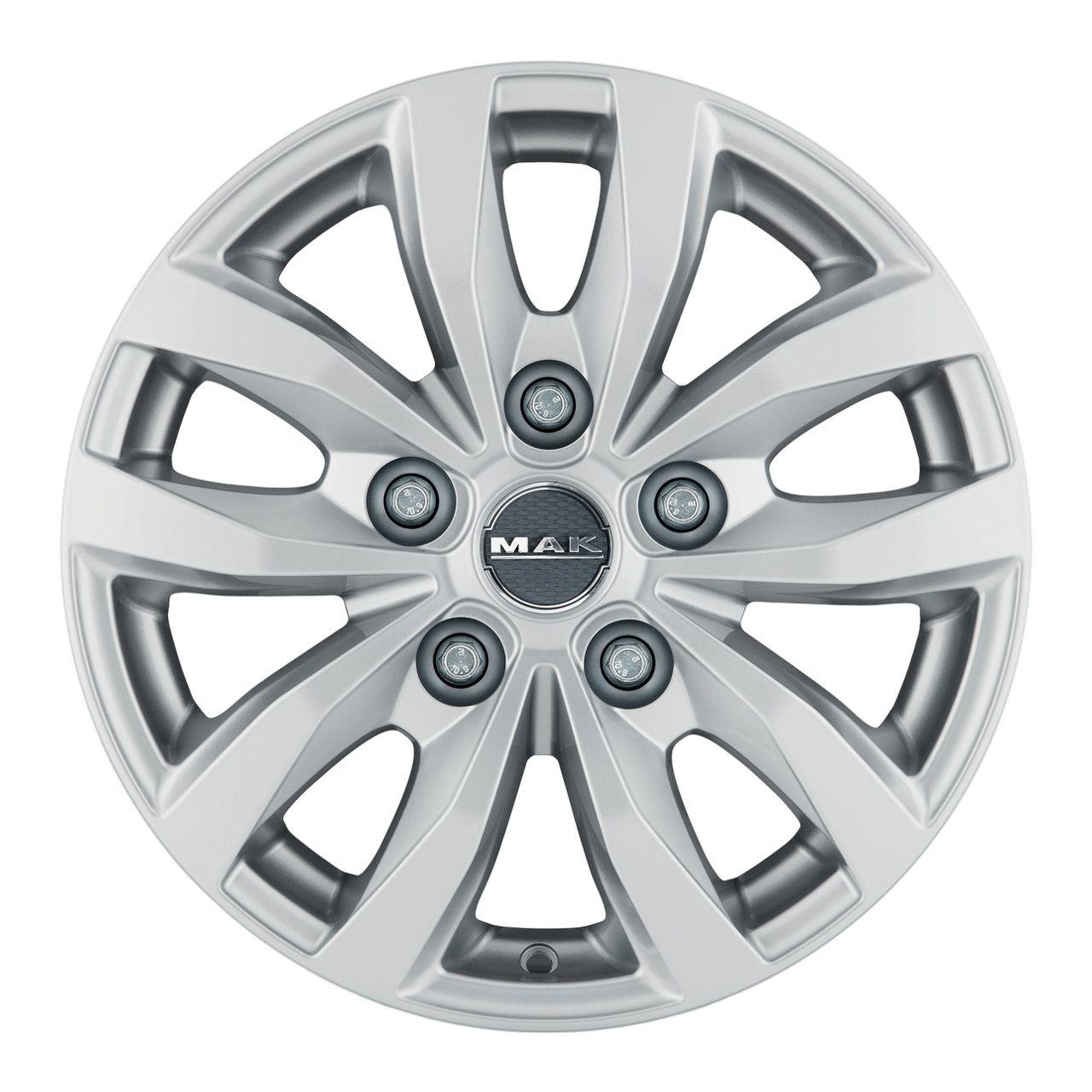 MAK LOAD 5-3 silber 7.0Jx17 5x160 ET55