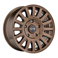 OZ RALLY RAID gloss bronze + black lettering 8.0Jx17 6x139.7 ET25