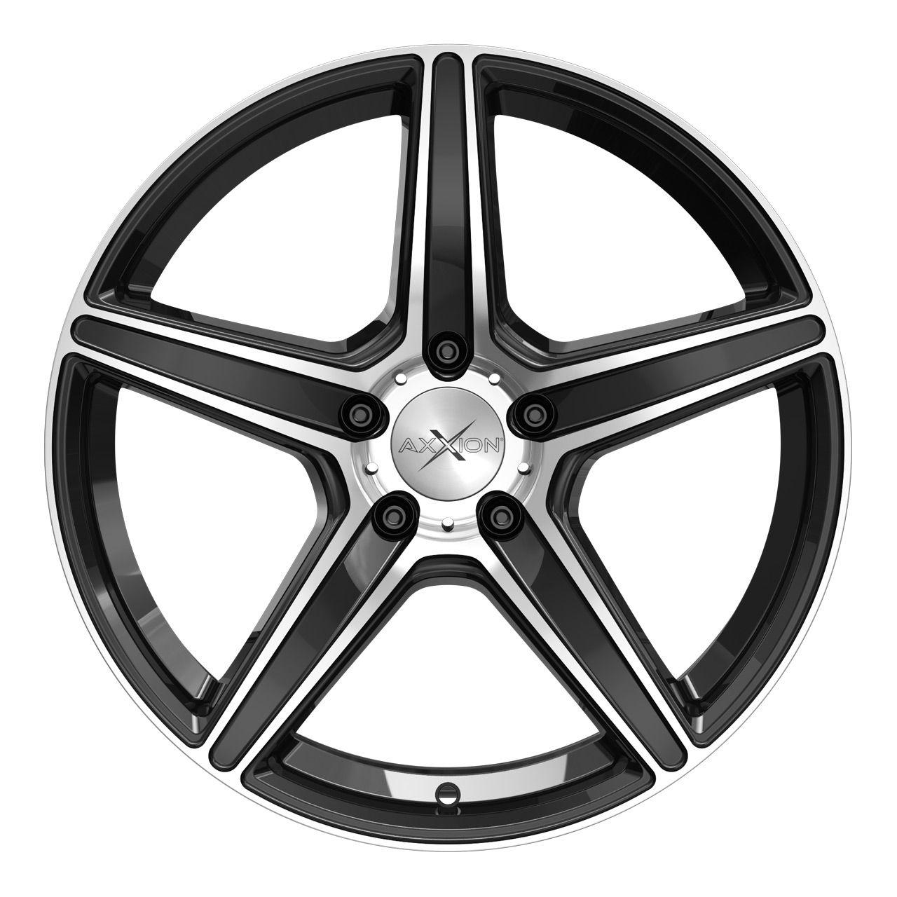 AXXION AX7 SUPER CONCAVE schwarz hochglanzpoliert 10.5Jx20 5x120 ET25