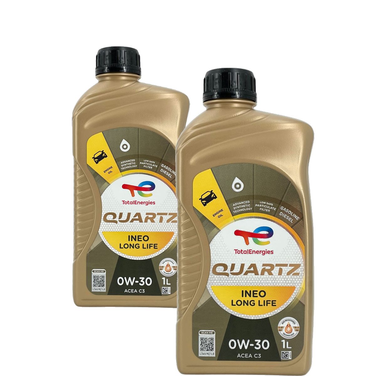 Total Quartz Ineo Long Life 0W-30 2x1 Liter