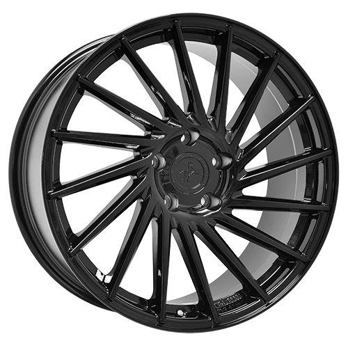 KESKIN WHEELS KT17 HURRICANE black painted 8.0Jx18 5x112 ET30