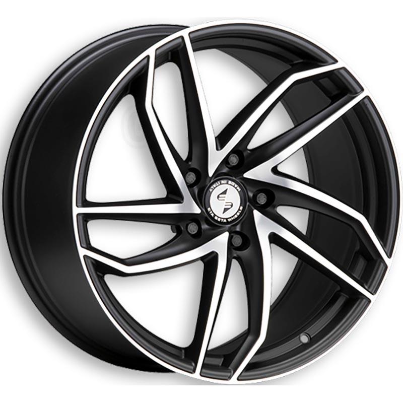 ETABETA HERON schwarzmatt vollpoliert 8.5Jx19 5x112 ET33