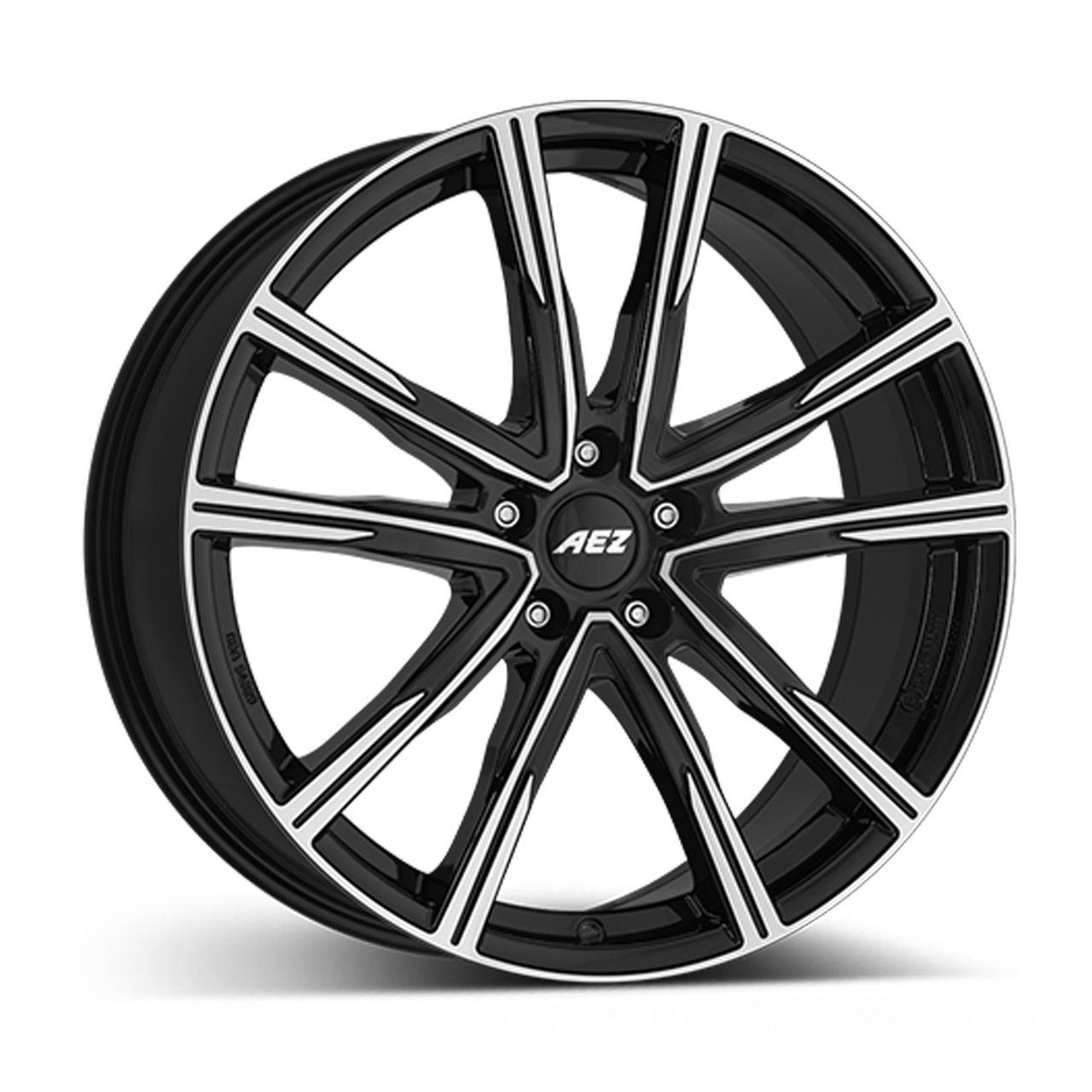 AEZ MONTREAL DARK black polished 7.5Jx19 5x110 ET40 AEZ MONTREAL DARK black polished 7.5Jx19 5x110 ET40