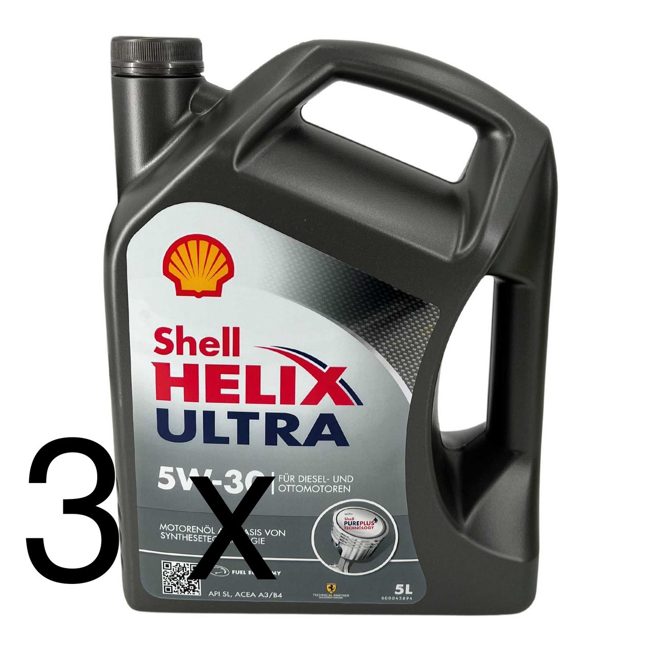 Shell Helix Ultra 5W-30 3x5 Liter