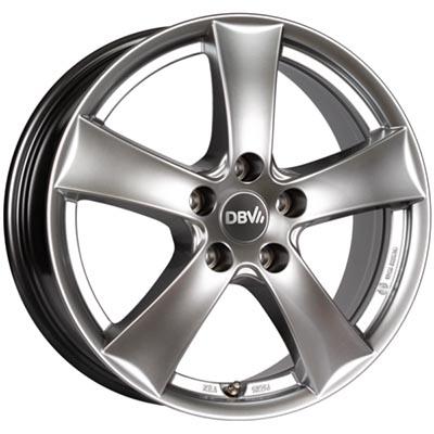 DBV 5SP 006 shadow silber 7.5Jx17 5x112 ET40