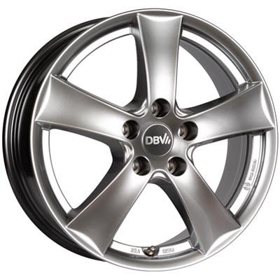 DBV 5SP 006 shadow silber 7.5Jx17 5x112 ET38