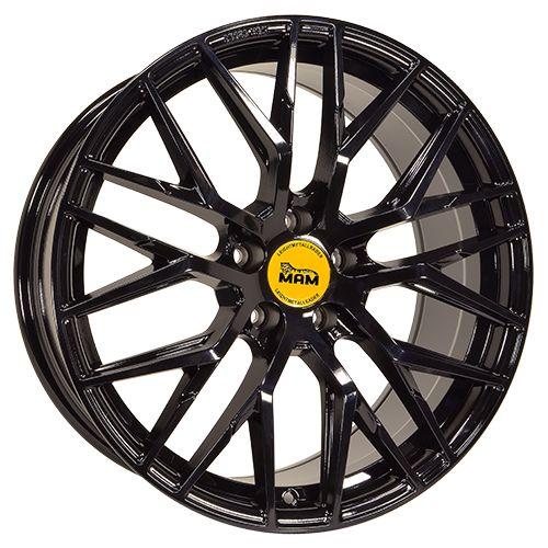 MAM WHEELS MAM RS4 black painted 7.0Jx16 5x112 ET47.9
