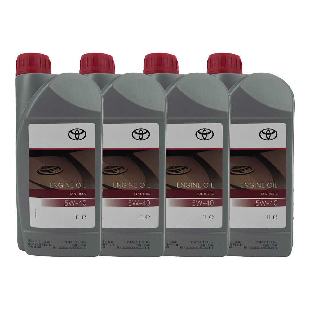 Toyota Synthetic 5W-40 4x1 Liter