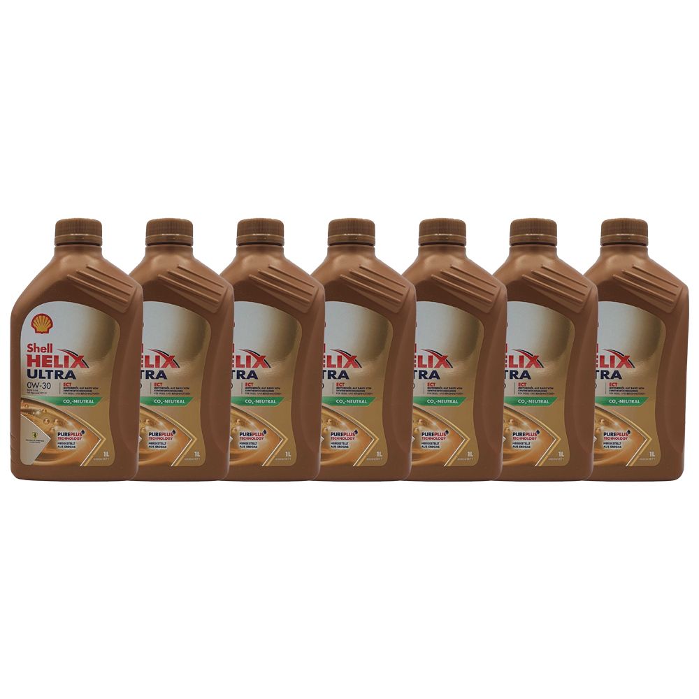 Shell Helix Ultra ECT 0W-30 7x1 Liter
