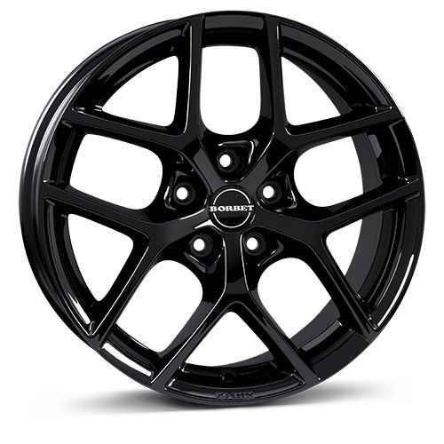 BORBET DESIGN Y black glossy 8.5Jx18 5x112 ET40