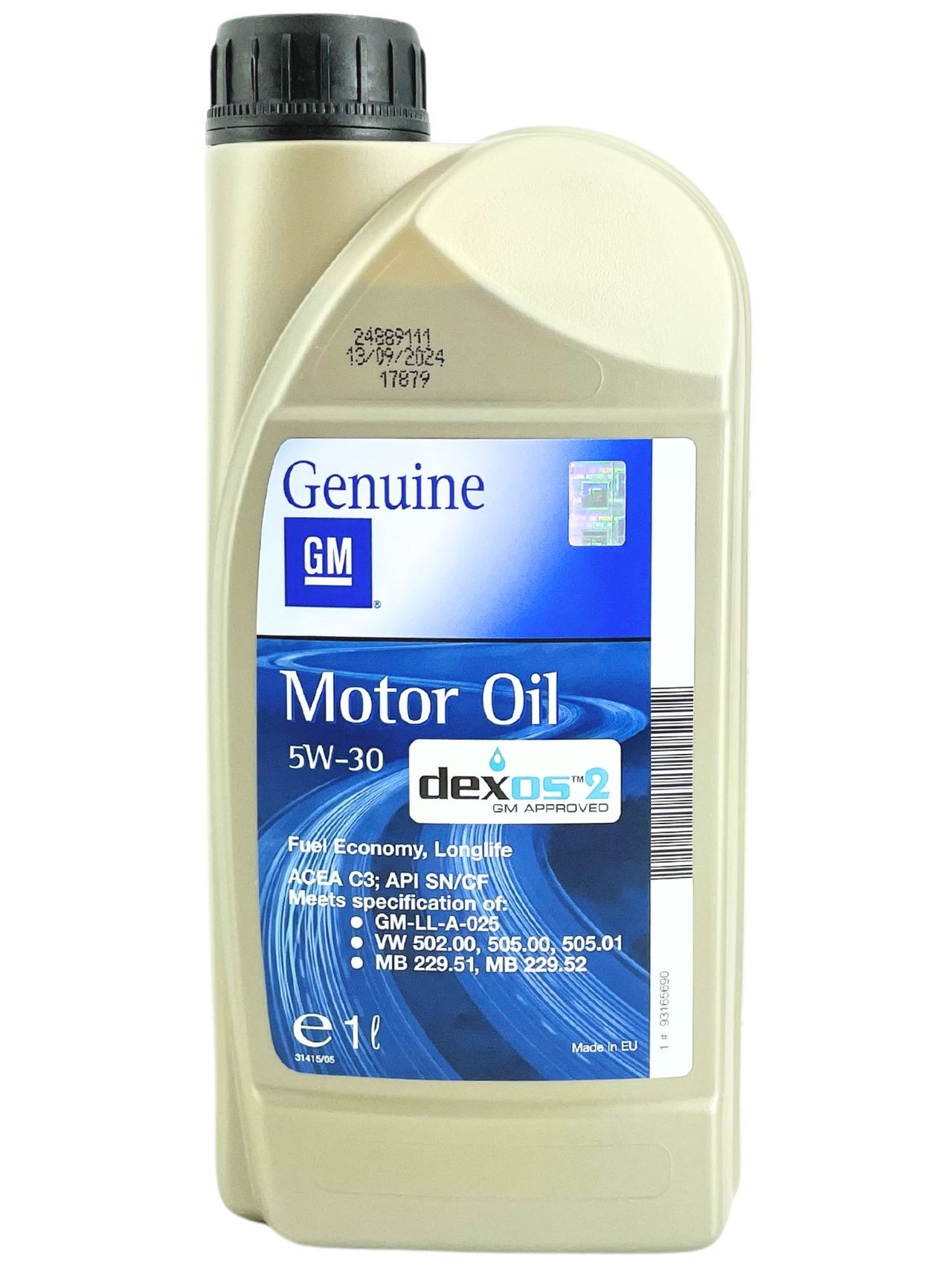 GM Dexos 2 5W-30 1 Liter