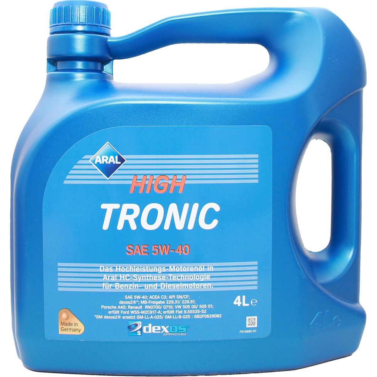Aral HighTronic 5W-40 4 Liter Aral HighTronic 5W-40 4 Liter