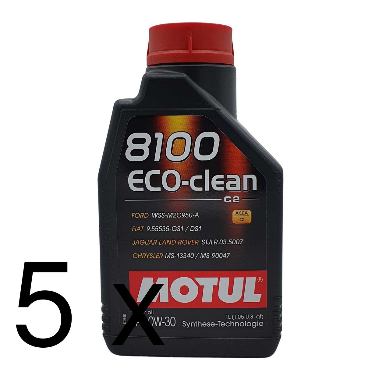 Motul 8100 Eco-clean 0W-30 5x1 Liter Motul 8100 Eco-clean 0W-30 5x1 Liter