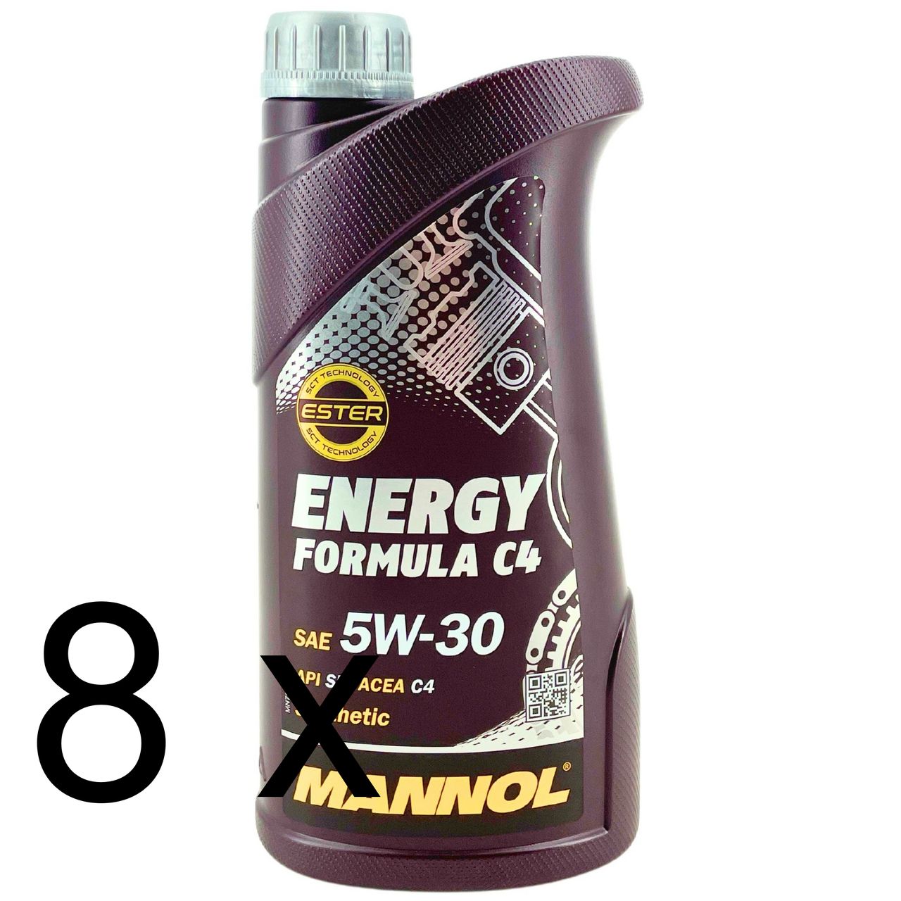 Mannol Energy Formula C4 5W-30 8x1 Liter