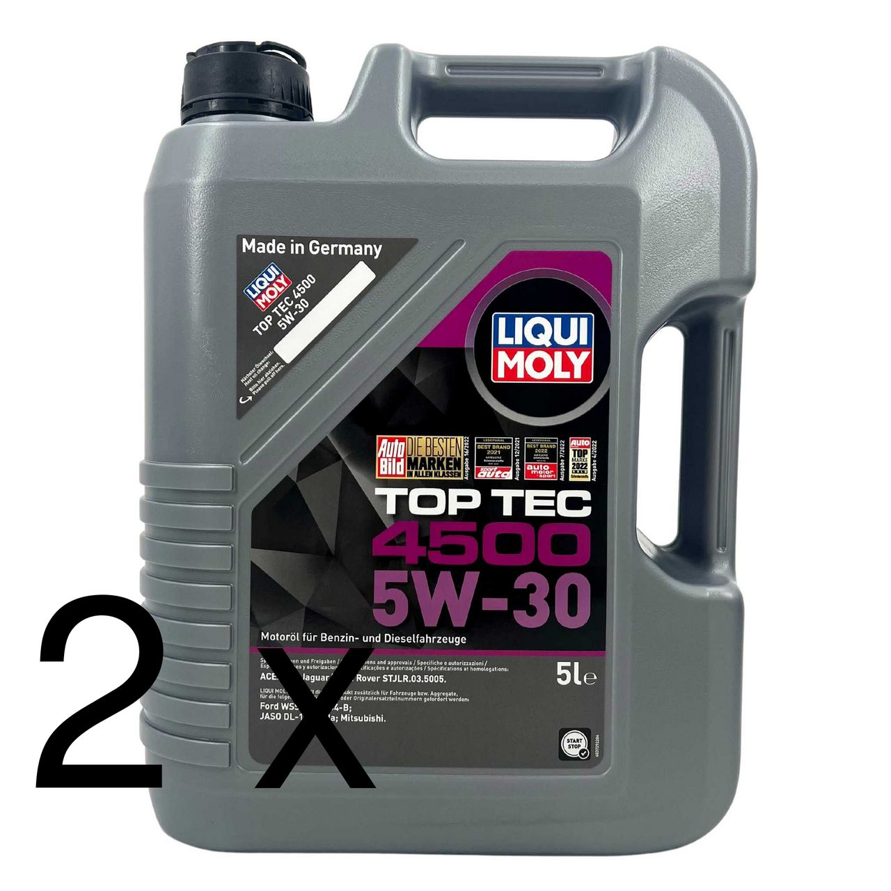 Liqui Moly Top Tec 4500 5W-30 2x5 Liter Liqui Moly Top Tec 4500 5W-30 2x5 Liter