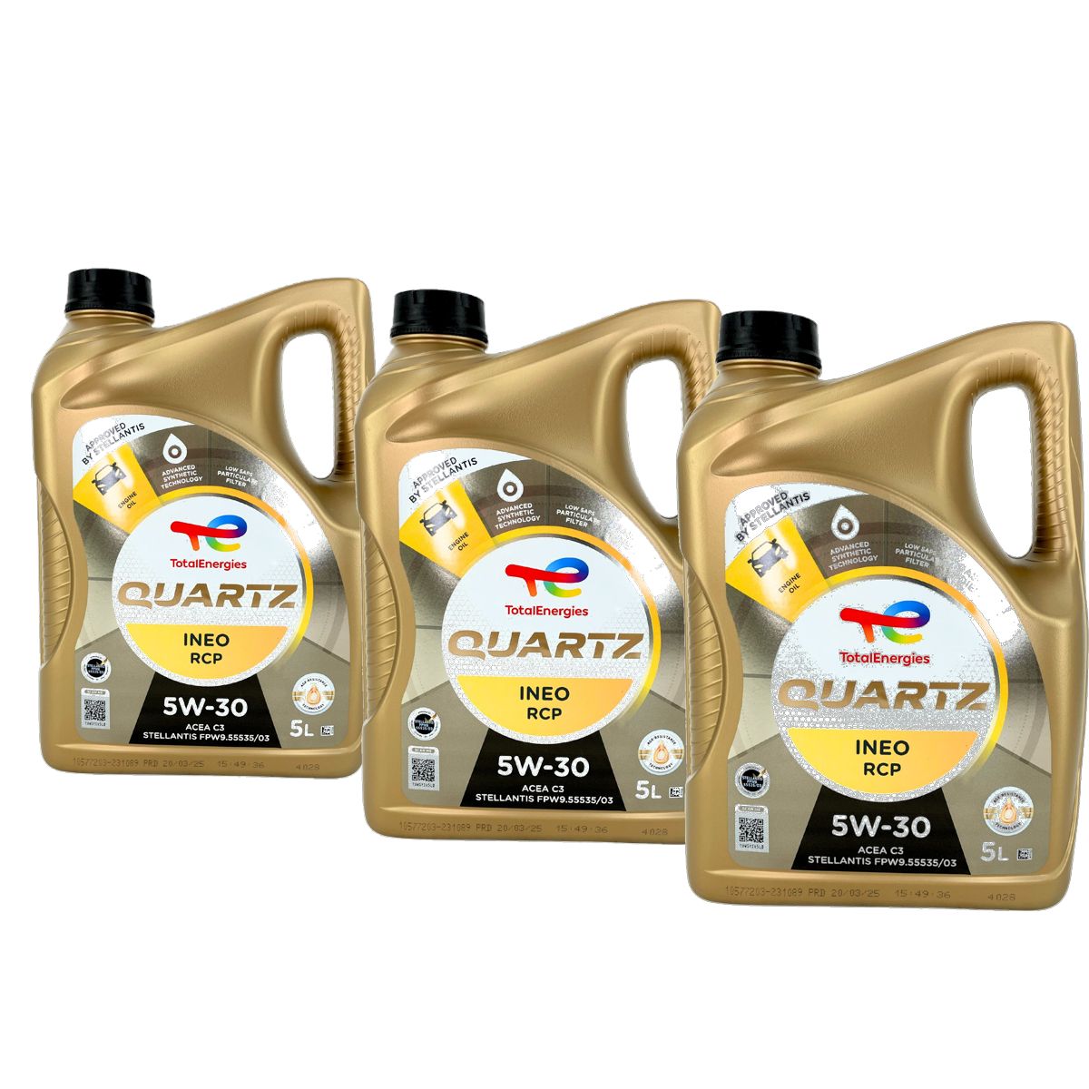 Total Quartz Ineo RCP 5W-30 3x5 Liter