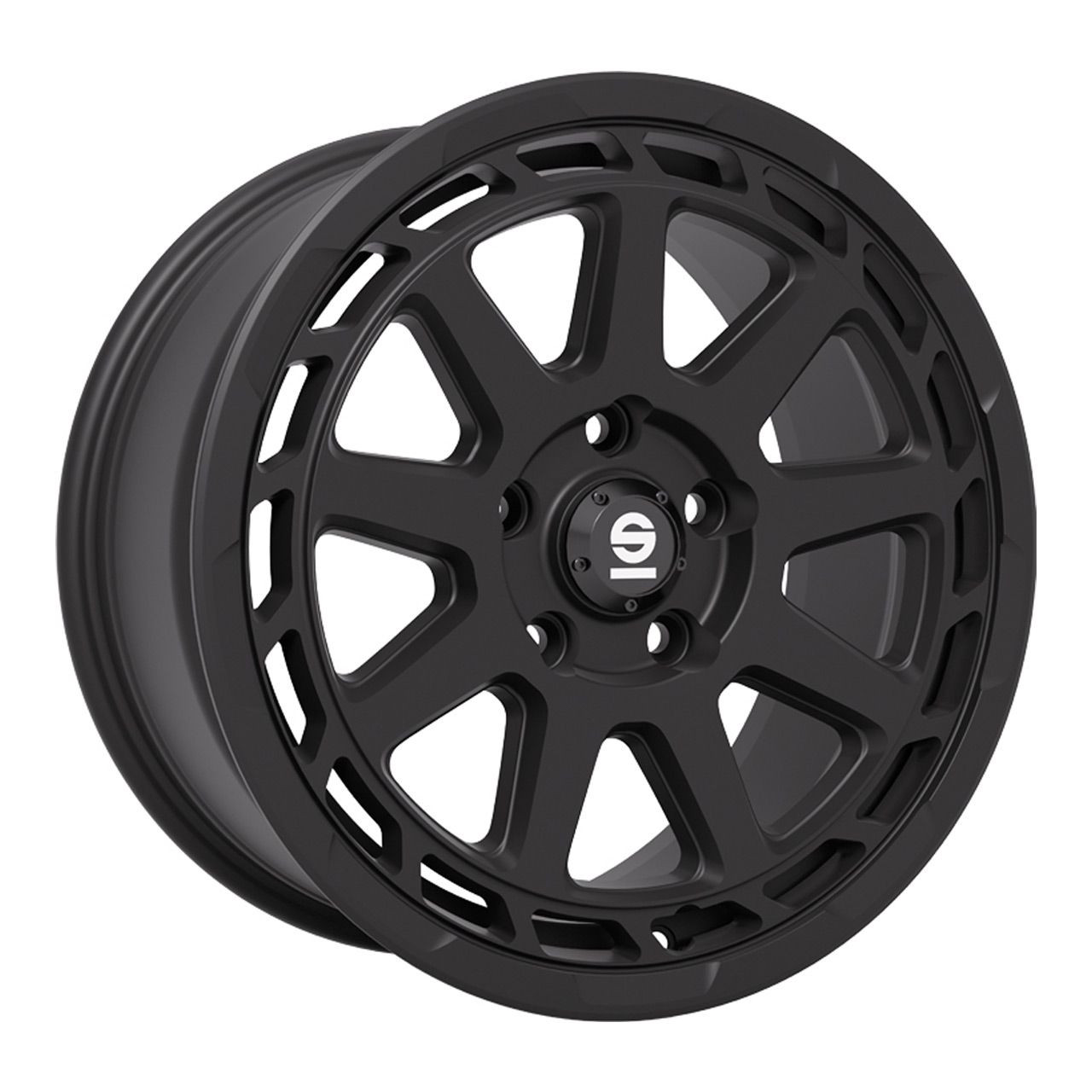 SPARCO GRAVEL matt black 8.0Jx18 5x120 ET45 SPARCO GRAVEL matt black 8.0Jx18 5x120 ET45