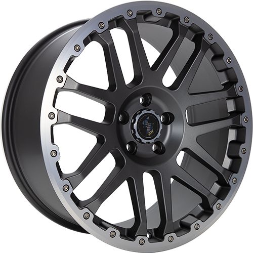 ETABETA COMBAT CV anthracite matt lip + cap polished 8.0Jx18 5x120 ET45