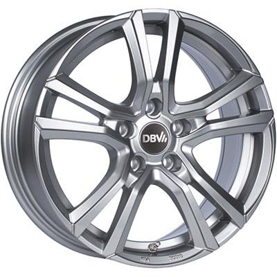 DBV ANDORRA shadow silber 6.5Jx16 5x100 ET40