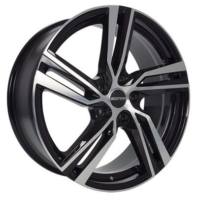 GMP ARCAN schwarz diamantgeschliffen 7.5Jx19 5x114.3 ET50