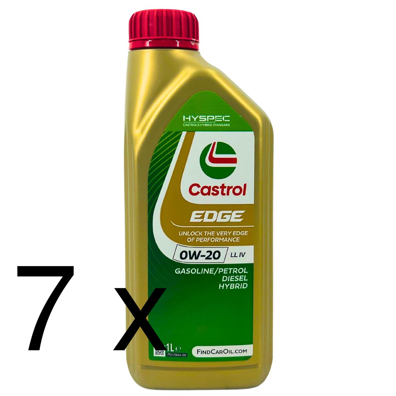 Castrol Edge 0W-20 LL IV 7x1 Liter Castrol Edge 0W-20 LL IV 7x1 Liter