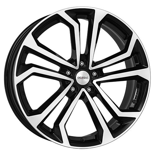 DEZENT DEZENT TA DARK schwarz frontpoliert 7.0Jx17 5x114.3 ET48