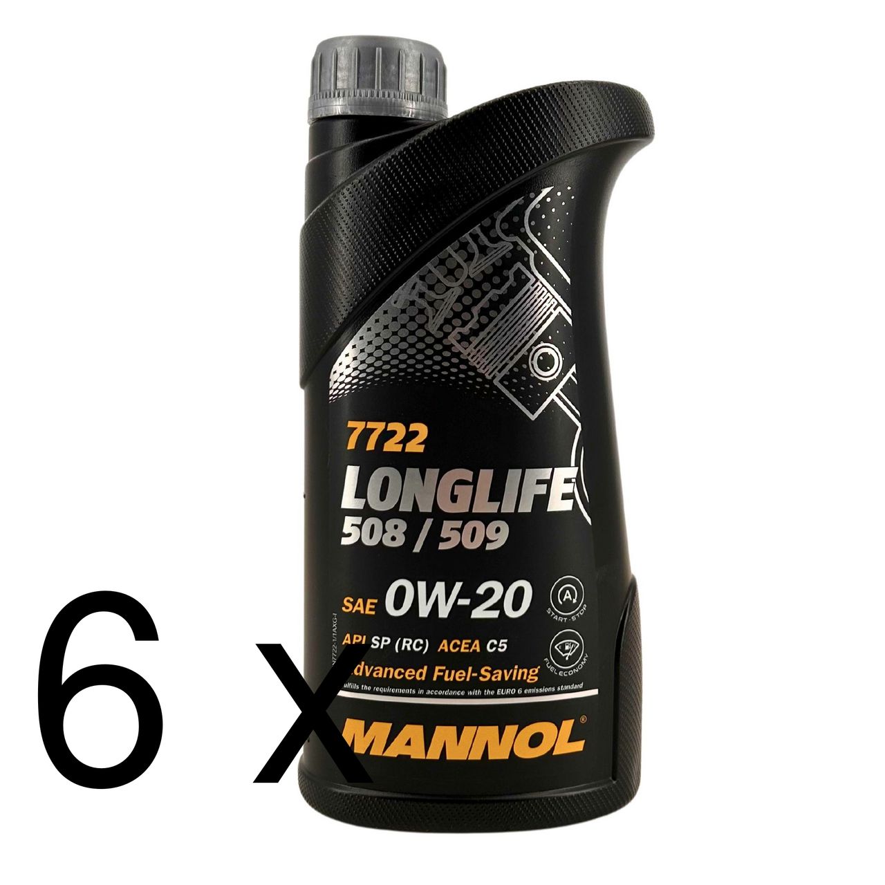 Mannol Longlife 508/509 0W-20 6x1 Liter Mannol Longlife 508/509 0W-20 6x1 Liter
