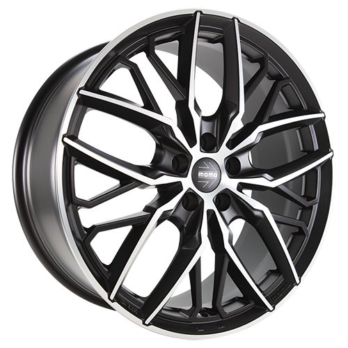 MOMO WHEELS SPIDER black matt polish 8.5Jx20 5x112 ET45