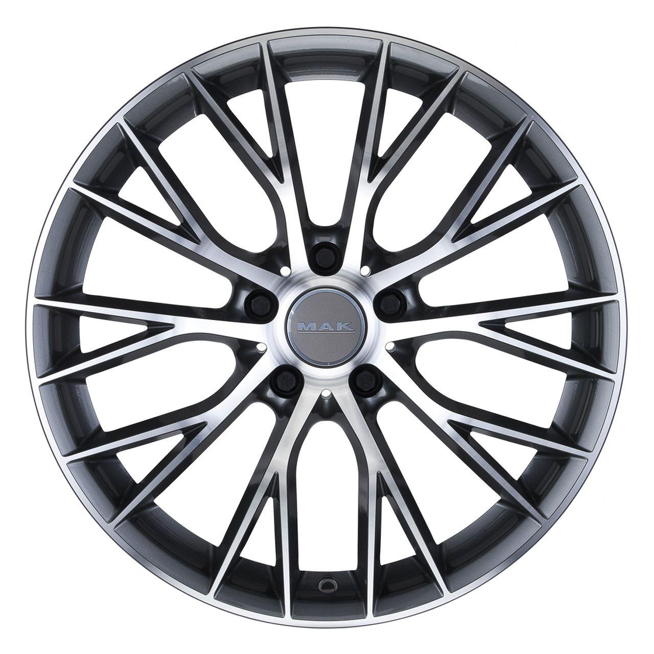 MAK MUNCHEN gun metal mirror face 8.5Jx20 5x120 ET25