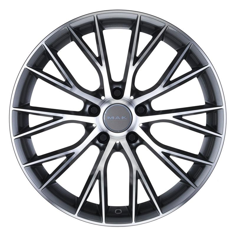 MAK MUNCHEN gun metal mirror face 9.5Jx20 5x120 ET16