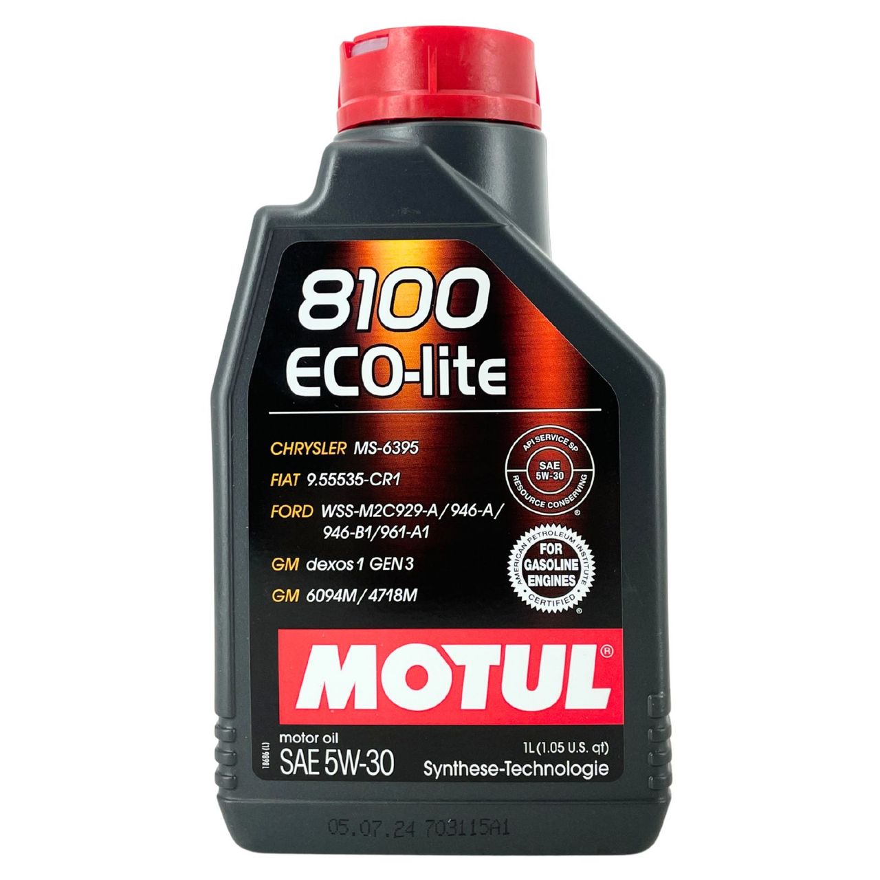 Motul 8100 Eco-lite 5W-30 2x1 Liter