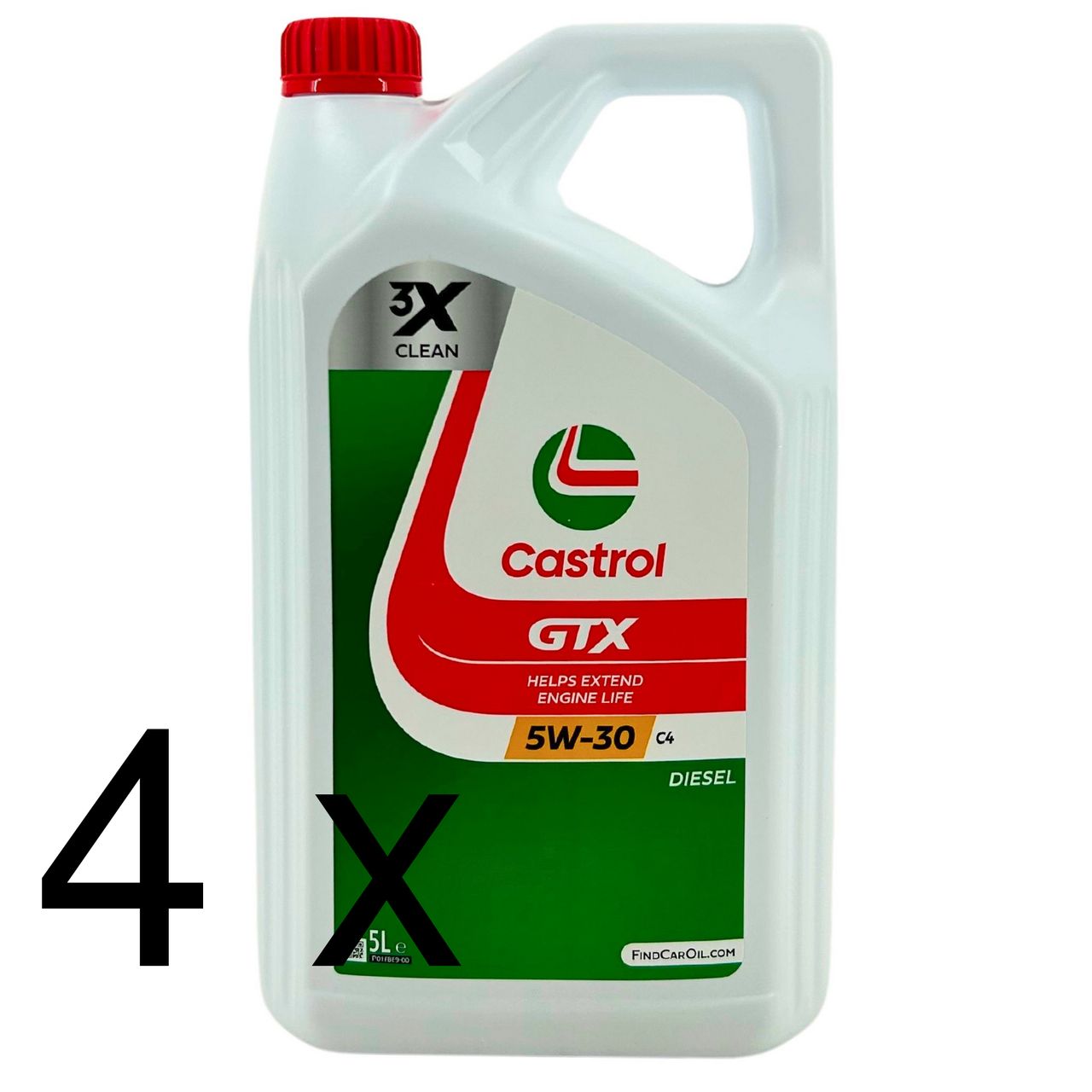 Castrol GTX 5W-30 C4 4x5 Liter