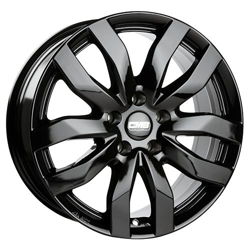 CMS C22-CBG complete black gloss 6.5Jx16 5x120 ET52