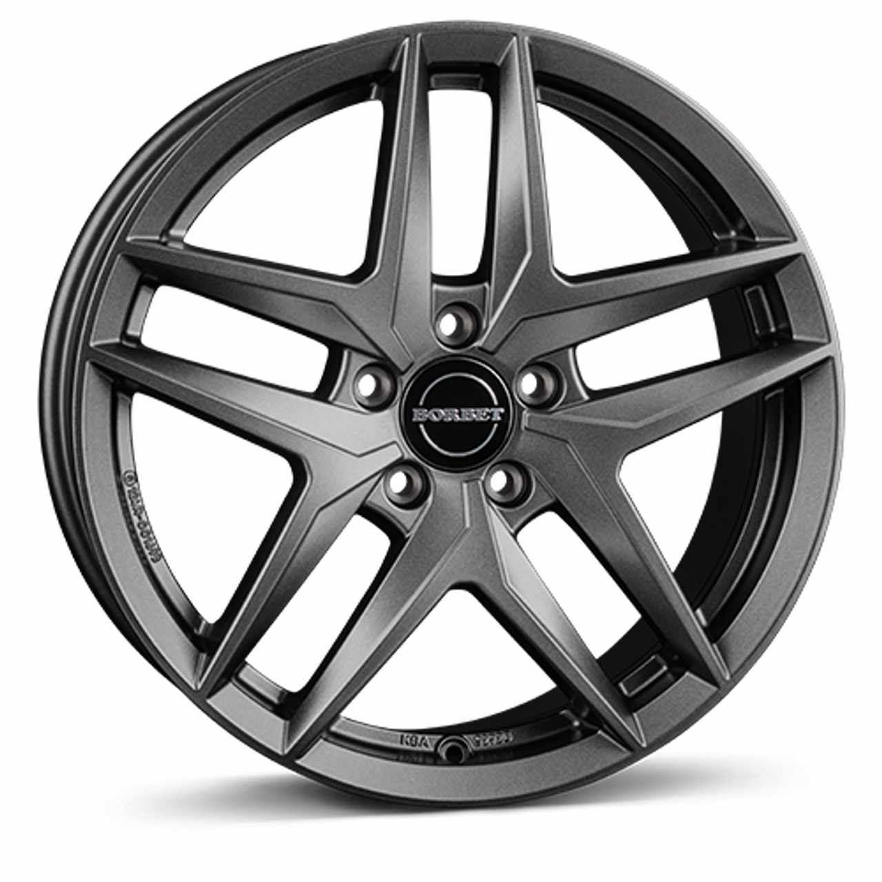 BORBET DESIGN Z dark grey matt 6.5Jx16 5x112 ET44